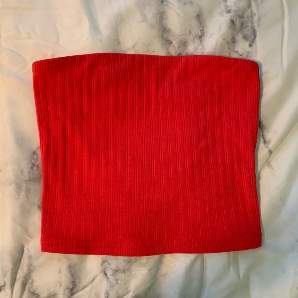 Red AE tube top